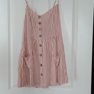 Ocean Drive Striped Dress NWT